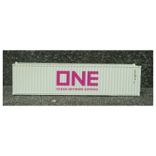 N Scale 1/160 ONE 40ft HC white 