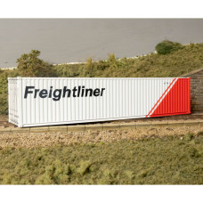 Freightliner Red and White 40ft x 8'6" drybox Freightliner Red and White 40ft x 8'6" drybox