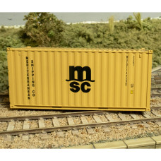 MSC 20ft Dry Box    OO 